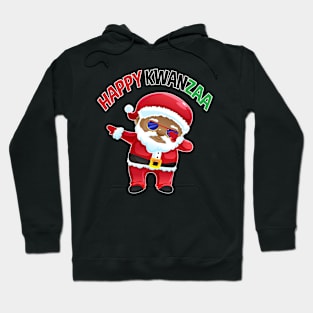 Black Christmas Happy Kwanzaa Merry African Holiday Hoodie